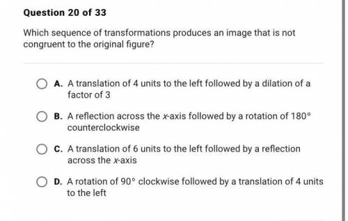 Which transformations can be used to carry ABCD onto itself? Check all that

apply.
у
8
5
4
D
с
3