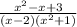 \frac{x ^{2} - x + 3 }{(x - 2)( {x}^{2} + 1) }