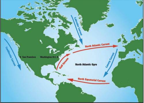 Please Answer Soon!

Ocean currents help to distribute heat energy across the globe. (a) Where doe