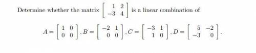 Linear algebra question. No need to hurry.