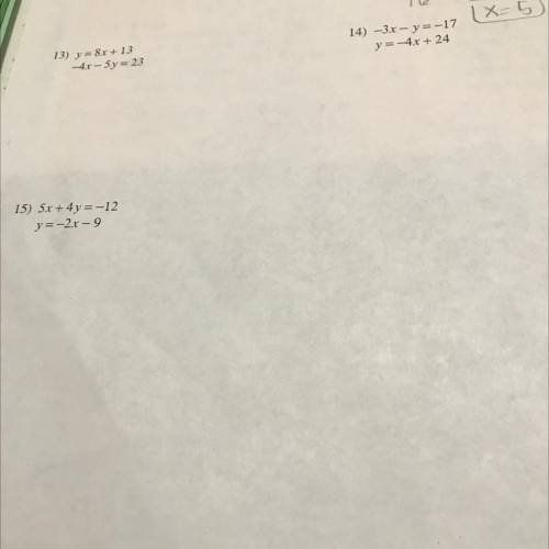 I need help with the work of the math