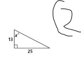 Please answer all 3 pictures

Find the value of x. Since we are finding angle measures, round to t