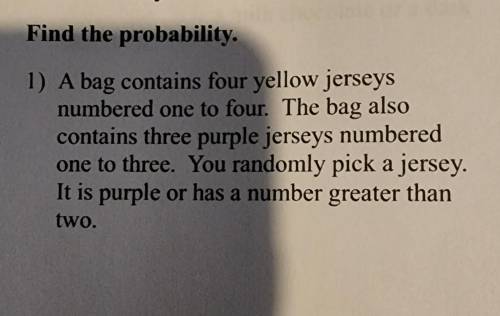 Find probability of problem